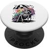 Undead Elegance Collection Ombrello da donna gotico scheletro pastello PopSockets PopGrip Adesivo