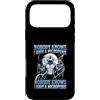 Alpha Wolf Meme Custodia per iPhone 17 Pro Max Micropene Divertente Uomini Inappropriati Rude Wolf Peinlich