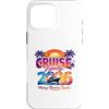 Ocean Voyage Family Designs Custodia per iPhone 16 Pro Max Cruise Family 2026 Fare ricordi insieme