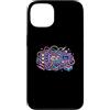 Patch Array Custodia per iPhone 13 Chaos patch codificato a colori