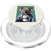 Funny Animals and Coffee Sarcasm Humor D Divertente koala orso in pigiama amante del caffè sarcasmo arte umoristica PopSockets PopGrip per MagSafe