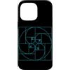 Fibonacci Golden Ratio Geometry Mathemat Custodia per iPhone 14 Pro Max Matematica della geometria a spirale del cerchio della sezione aurea di Fibonacci