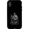 Roman Poet Horace Latin Aurea Mediocrita Custodia per iPhone X/XS Orazio Aurea Mediocritas Poeta romano latino