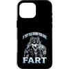Alpha Wolf Meme Oddly Specific Custodia per iPhone 16 Pro Max Se parlano alle tue spalle Fart Alpha Wolf Meme