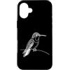 Jimbeels Custodia per iPhone 16 Plus Colibrì Linea Ornithologist