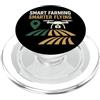 Agritech Pilot GPS Drone Farming Smart A Scouting delle colture aeree dell'agricoltura di precisione dell'operatore del drone di Ag PopSockets PopGrip per MagSafe