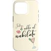 ENGAGEMENT WEDDING HONEYMOON MARRIED HEA Custodia per iPhone 16 Pro Addio al nubilato Sposa italiana