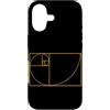 Fibonacci Golden Ratio Geometry Mathemat Custodia per iPhone 17 Fibonacci Golden Ratio Geometria Amante Matematica Matematica Amante