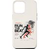Beats Per Mile Club Custodia per iPhone 12 Pro Max Christian Runner Faith Music 1 Cor 9:24 Run The Beat