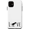 Dinosaur for Men Women Boys Girls Kids B Custodia per iPhone 11 T-Rex Trex Tyrannosaurus Dinosaur Museum Archeologo Dino
