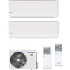 Panasonic Climatizzatore Panasonic Dual Split R32 Multi Tz 7000+9000 Btu Cu-2z50tbe A+++/A++ Wi-Fi