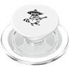 Simply Shelley Raccoon Cinco de Mayo Procione divertente in Sombrero che suona la chitarra Cinco de Mayo PopSockets PopGrip per MagSafe