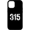 Area Code Tees Custodia per iPhone 12/12 Pro 315 Prefisso Syracuse NY Telefono Mobile 315