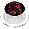 Western Sunset Cowgirl Co. Women Mom Gir Retro Cowgirl Western Desert Tramonto Country Girl Grafica PopSockets PopGrip per MagSafe