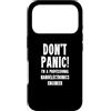 Electronics Engineering Dept T-Shirts & Custodia per iPhone 17 Pro Ingegnere di nanoelettronica