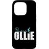 skating board inline roller skate skateb Custodia per iPhone 15 Pro Skateboard Basic Ollie