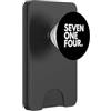 Area Code Tees SEVEN ONE FOUR Codice Area 714 Anaheim CA California Stati Uniti d'America PopSockets PopWallet per MagSafe