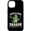 S2Shop Back To School Dragon Student Custodia per iPhone 13 Just A Cool Dragon Back To School 2026 Studente Learning Fun