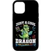 S2Shop Back To School Dragon Student Custodia per iPhone 12/12 Pro Just A Cool Dragon Back To School 2026 Studente Learning Fun