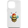DJFoerster Design Custodia per iPhone 13 Pro apicoltore laborioso,ape, miele, vigili del fuoco, Bee Hero