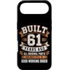 Built 61th Birthday Gifts for Men Women Custodia per iPhone Air Divertente regalo per il 61° compleanno per uomini e donne costruito 61 anni fa