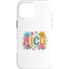 Tiny Miracles Bloom Custodia per iPhone 16 Pro Max NICU - Supporto floreale per la cura del corpo