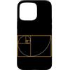 Fibonacci Golden Ratio Geometry Mathemat Custodia per iPhone 15 Pro Max Fibonacci Golden Ratio Geometria Amante Matematica Matematica Amante