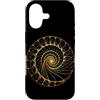 Fibonacci Golden Ratio Geometry Mathemat Custodia per iPhone 17 Matematica matematica geometria a spirale rapporto aureo di Fibonacci