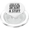 Charming Aesthetic Family Merch for Fabu Guardami Diventare E Zia E Roba PopSockets PopGrip per MagSafe