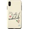 ENGAGEMENT WEDDING HONEYMOON MARRIED HEA Custodia per iPhone XS Max Addio al nubilato Sposa italiana