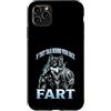 Alpha Wolf Meme Oddly Specific Custodia per iPhone 11 Pro Max Se parlano alle tue spalle Fart Alpha Wolf Meme