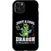 S2Shop Back To School Dragon Student Custodia per iPhone 11 Pro Just A Cool Dragon Back To School 2026 Studente Learning Fun