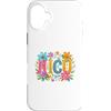 Tiny Miracles Bloom Custodia per iPhone 16 Plus NICU - Supporto floreale per la cura del corpo
