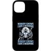 Alpha Wolf Meme Custodia per iPhone 13 Micropene Divertente Uomini Inappropriati Rude Wolf Peinlich