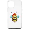 DJFoerster Design Custodia per iPhone 12/12 Pro apicoltore laborioso,ape, miele, vigili del fuoco, Bee Hero