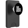 Area Code Tees SIX ZERO EIGHT Prefisso 608 Madison WI Wisconsin Stati Uniti d'America PopSockets PopWallet per MagSafe