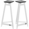 Solidsteel SS-6 bianchi stand diffusori a 3 gambe acciaio inox nuovi sigillati