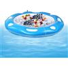 Generic Tavolo da biliardo galleggiante - Vassoio gonfiabile per giochi divertenti | Tavoli da gioco galleggianti per piscina - per interni ed esterni, giardino, cortile, patio, spiaggia, fiume