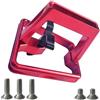 Yhenlovtt Per supporto anteriore compatibile BROMPTON, adattatore per naso di maiale progettato per l'integrazione del portapacchi anteriore della bici pieghevole (rosso)