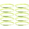 EXQIOUR Fascia per capelli sportiva elastica per allenamento sudore traspirante fascia per capelli corsa palestra allenamento testa avvolgere basket calcio copricapo skinny fasce elastiche