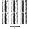 IBRIQO® 30 stoppini di ricambio 3,5 x 50 mm per kit strumento di riparazione punture mtb | ricambio stoppini mtb | stoppini riparazione tubeless mtb e strada | ricambi antiforature bicicletta