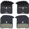 Generico Compatibile con pastiglie Freno Shimano 2 Paia 4 Pezzi MTB 4 Pistoni - H03A/N03A/D03S for frenatura M9120/M8120/M7120,Componenti(D03S X2)