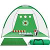Generic Tappetino da allenamento per altalena da golf, con palline per tappeto erboso, per esercitarsi all'interno e all'esterno