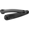 Miranda Coppia pedivelle ebike Delta Double Diamond 165mm Q16 Isis Nero (Pedivelle per E-Bikes)