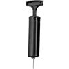FOYTOKI Pompa per Palloni Calcio Portatile in Plastica Nera Design User-friendly e Resistente, per Festa e Domestico