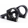 ReachMall Attacco diretto per forcella Dual Crown, manubrio da 35 mm CNC in lega di alluminio DH Mountain Bike Riser, nero