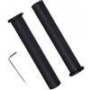 FACAIIO 2 adattatori per bilanciere da 2,5 cm a 5,1 cm, per convertitori a piastre di peso in PP con bullone esagonale antiscivolo, standard per allenamento della forza delle barre