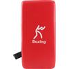 Kelawoly Pad da Boxe Taekwondo 39,5x19x9,5 Cm, Cuscino da Boxe in Pelle PU con Cintura Regolabile per MMA Muay Thai Arti Marziali Kickboxing Scudo da