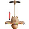 Générique Glowing Jumping Ball, Balance Training Toy, 14,57 x 6,3 x 25,59 Inches Jumper with Handle Feature, Kids Exercise Toy, Balance Accessory with Sturdy Material, Fun Gear for Home and Backyard