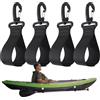 Generic Clip per kayak, ganci per bastoni, supporto per pali da kayak, per riva all'aperto, , marina, canoa, barca, sport acquatici, lago, spiaggia, rafting